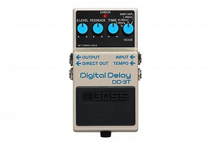 BOSS / DD-3T スペックや特徴などを解説レビュー。DD-3にタップテンポ機能を追加したシンプルな定番ディレイ。