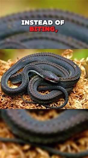 Why the Dragon Snake Is One of the Strangest Snakes Alive! #dragonsnake #animalfacts #shorts