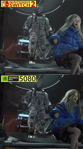 Pragmata Nintendo Switch 2 vs PC RTX 5080 Path Tracing Graphics Comparison