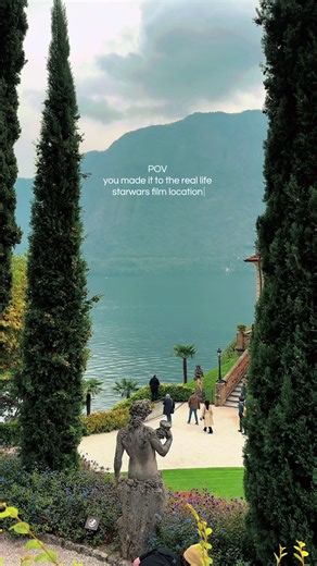 here was the secret wedding of Anakin and Padmé 💘🩰🪽#italy #lakecomo #starwars #bellagio #villadelbalbianello