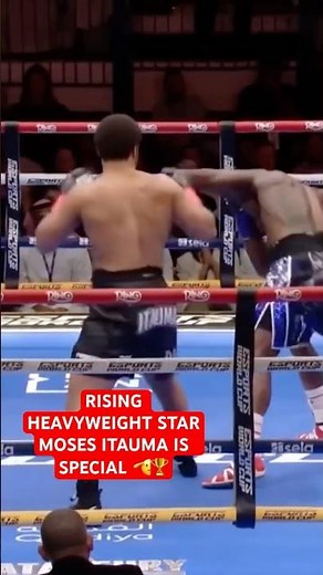 MOSES ITAUMA SPECTACULAR KNOCKOUT #boxing #fight #highlights