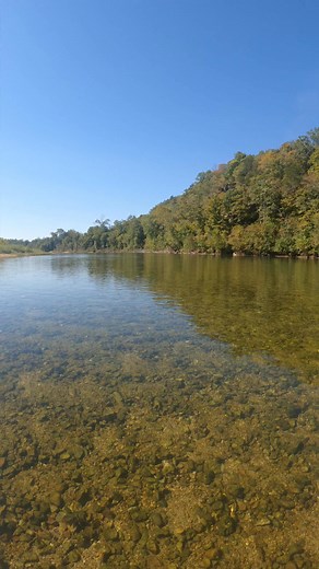 It is amazing when you have the river all to yourself. This was taken on a float from Logyard Access to Painted Rock Creek Access. This was near Ellington Mo | Show Me Creeks