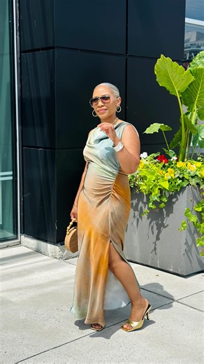 LADIES!🗣️🗣️The right undergarment is our best friend. The dress I’m wearing was at first a bit challenging. The fabric was light and every lump and bump showed through. I went with a high waisted, mid thigh shape wear and the entire picture changed. I believe after a certain age whether you’re a size 2 or 22 shape wear is a requirement. #50sfine #shapewear #dressinspo #classyandsassy #torontocontentcreator | 50sfine