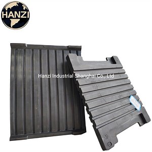 [Hot Item] Shock Absorption Reinforced Rubber Rail Pads for Railway Railroad and Bridge Construction