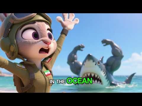 USA Cat Pilot vs Iran Rabbit Jet – Epic Dogfight, Island Survival & Unexpected Rescue