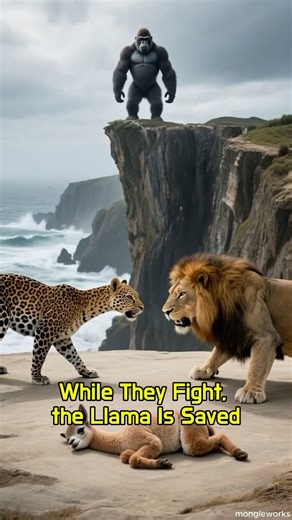 While They Fight, the Llama Is Saved 라마 구하기