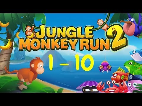 Jungle Monkey Run 2 | Adventure 1 to 10 | Jet's Channel