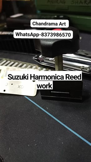 Suzuki SCX-48 Harmonica under Repairing supports. | Chandrama Art