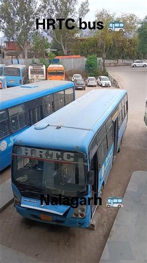 HRTC bus Nalagarh bus stand 🚌
