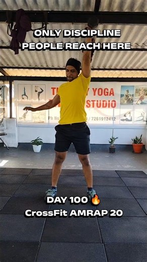 DAY 100 | AMRAP 20 CrossFit 🔥 Final Fat Burn Challenge