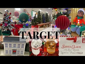 TARGET CHRISTMAS TREES, LIGHTS, ORNAMENTS & MORE