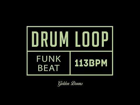 Funk Drum Loop 113 BPM