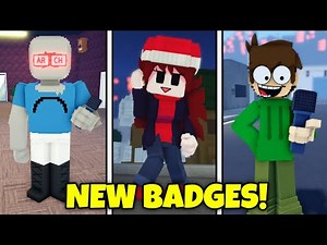 How to get LULLABY GIRL, ARCH, EDD BADGES in ANOTHER FRIDAY NIGHT FUNK GAME! - Roblox