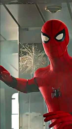 Spider-Man Meets Iron Man | Epic Scene | Marvel Movie Clip | Superhero Moments. #hollywood #movie