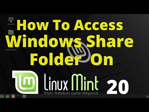 How To Access Windows Share Folder on Linux Mint 20