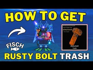 How To Get the Trash Rarity Fish (Rusty Bolt) From Mineshaft Bestiary in Fisch | Roblox