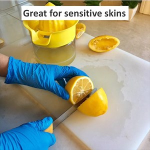 Watch Kid's size disposable nitrile gloves for multipurpose use on Amazon Live