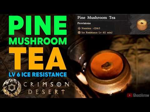 How to Make Pine Mushroom Tea in Crimson Desert