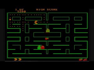 Pac-Man - Gameplay - DOS (1983)