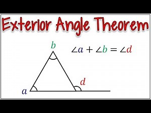 What is the Exterior Angle Theorem and Why Does it Work?