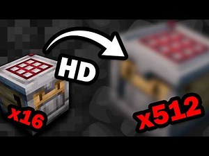 I Made the Vanilla Minecraft Textures HD || Auto-Crafter
