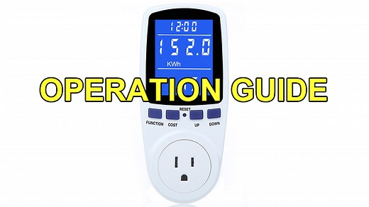 Watch Operation Guide for MECHEER Power Meter Plug! on Amazon Live