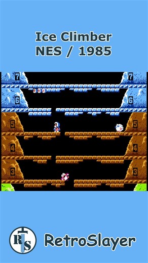 Ice Climber Gameplay NES