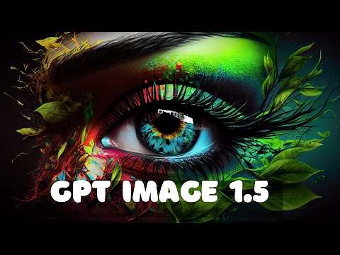OpenAI's NEW GPT Image Generation Model 1 5 in 5 Minutes