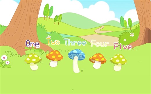 英语儿歌One Two Three Four Five