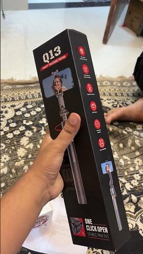 Q13 AI Face Tracking Selfie Stick Review | Best 360° Auto Face Tracking Tripod for Mobile 2026
