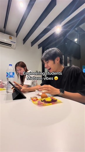 Engineering Students Tackle Midterms with Vibes