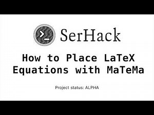 How to Place LaTeX Equations into Adobe InDesign with MaTeMa
