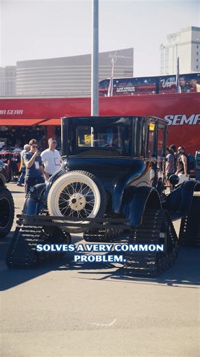 Ford Country on Instagram: "This 1926 Model T has a not-so-secret weapon for winter driving. It's a game changer. #Ford #Snowday #Midwestvibes #ModelT"