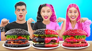 1.2K views · 17 reactions | DÉFI ALIMENTAIRE : ROSE VS NOIR || Cuisiner des aliments d’une seule couleur par 123 GO! CHALLENGE | 123 GO Challenge French | Facebook