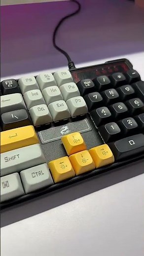 Bàn phím cơ gaming SIDOTECH TERMINATO G1 có dây full size 104 phím blue switch LED RGB cho máy tính