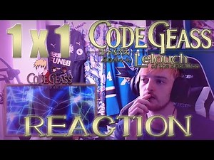 Code Geass: Season 1 - Episode 1 REACTION "I AM INTRIGUED"