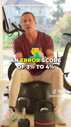 When it comes to estimating body fat, a DEXA scan is the gold standard, boasting an error rate as low as 1-2%. Other body fat tests such as bioelectrical impedance analysis and skinfold caliper testing may result in a 3-5% error rate even under optimal testing conditions. #fitness #bodybulding #fit #fatloss #weightloss #athlete #workout #getfit #fittok #fitcheck #fyp