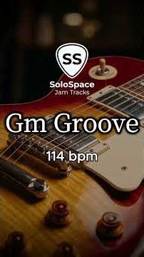 G Minor Groove Jam Track @114BPM | Guitar Backing Track for Improvisation