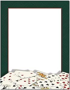 Playing Cards Letterhead Laser & Inkjet Printer Paper (25 Pack)