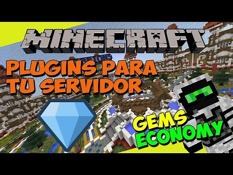 PLUGINS para tu SERVIDOR de Minecraft - GEMSECONOMY (Multiples Economias!)