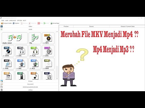 Tutorial Menggunakan Format Factory || MKV jadi MP4 || MP4 jadi MP3