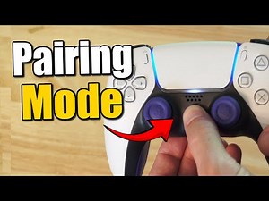 How to Place PS5 Controller into Bluetooth Pairing Mode (Connect Controller)