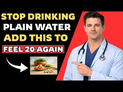 Don't Drink Plain Water Again After 60 — THIS 1 Trick Boosts Blood Flow Fast