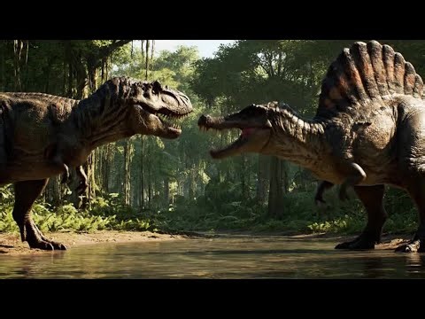 T. Rex vs Spinosaurus 🦖 | The Ultimate Dinosaur Battle