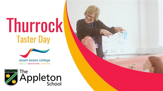 Appleton School were treated to a multitude of taster sessions courtesy of Thurrock College. For further bookings, contact: events@southessex.ac.uk | South Essex Colleges Group | Facebook