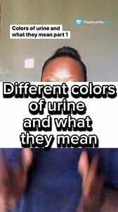 144K views · 1K reactions | Colors of urine and what they indicate part 1 #urine #urinecolors #viralreels #trendingreels #thehealthclue | Thehealthclue | Facebook