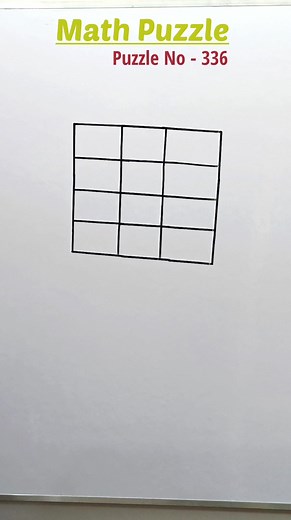 6.4K views · 47 reactions | Math Puzzle | Puzzle No - 336...