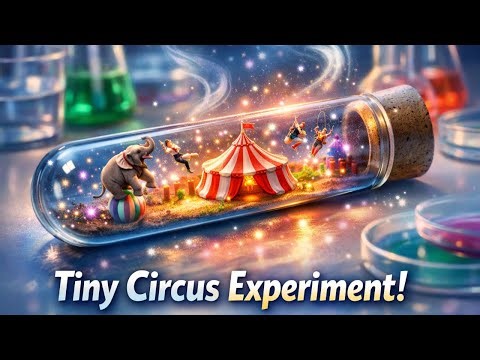 The Tiniest Circus Show on Earth! 🤡✨| Miniature Stop-Motion
