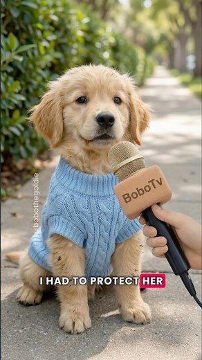 Does Bobo deserve extra treat? 🥓🐶 #bobogoldie #doginterview #goldenretriever #cocodoodle