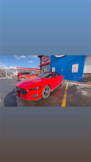 2025 FORD MUSTANG CONVERTIBLE RED